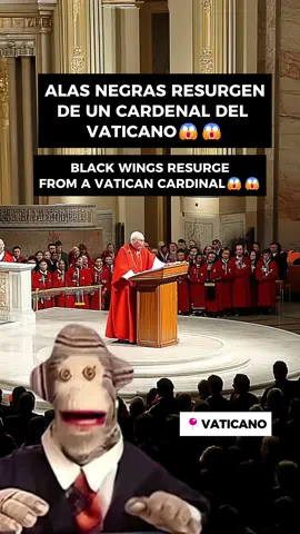 ALAS NEGRAS RESURGEN DE UN CARDENAL DEL VATICANO #fyp #videoviral #terrorifico #sobrenatural #vaticano #papa