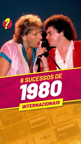 O que você fazia em 1980, você lembra? Nesse vídeo vamos relembrar 6 músicas que completam 45 anos de seu lançamento. Qual é a sua favorita? Aproveita e compartilha com alguém que é de 1980! #lembradessesom #anos80 #Flashback #musicasantigas #nostalgia