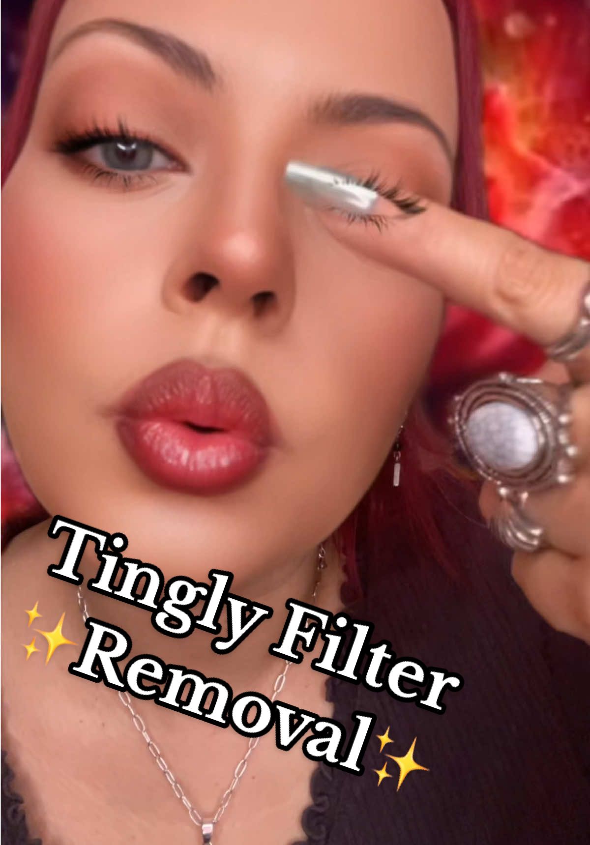 Tingly Filter Removal ✨Removing the Filter Trigger ✨ #fyp #foryoupage #foryou #asmr #asmrfyp #asmrvideo #tingles #personalattentionasmr #personalattention #peaceandsaraity #peaceandsaraityasmr #visualtriggers #visualasmr #asmrtriggers #asmrsounds #asmrtiktoks #asmrtok #removingthefilter #asmrremovingthefilter #funnyasmr #asmrfunny 