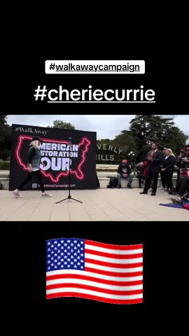 #cheriecurrie #badasswomen #patriot #runaways #walkawaymovement 