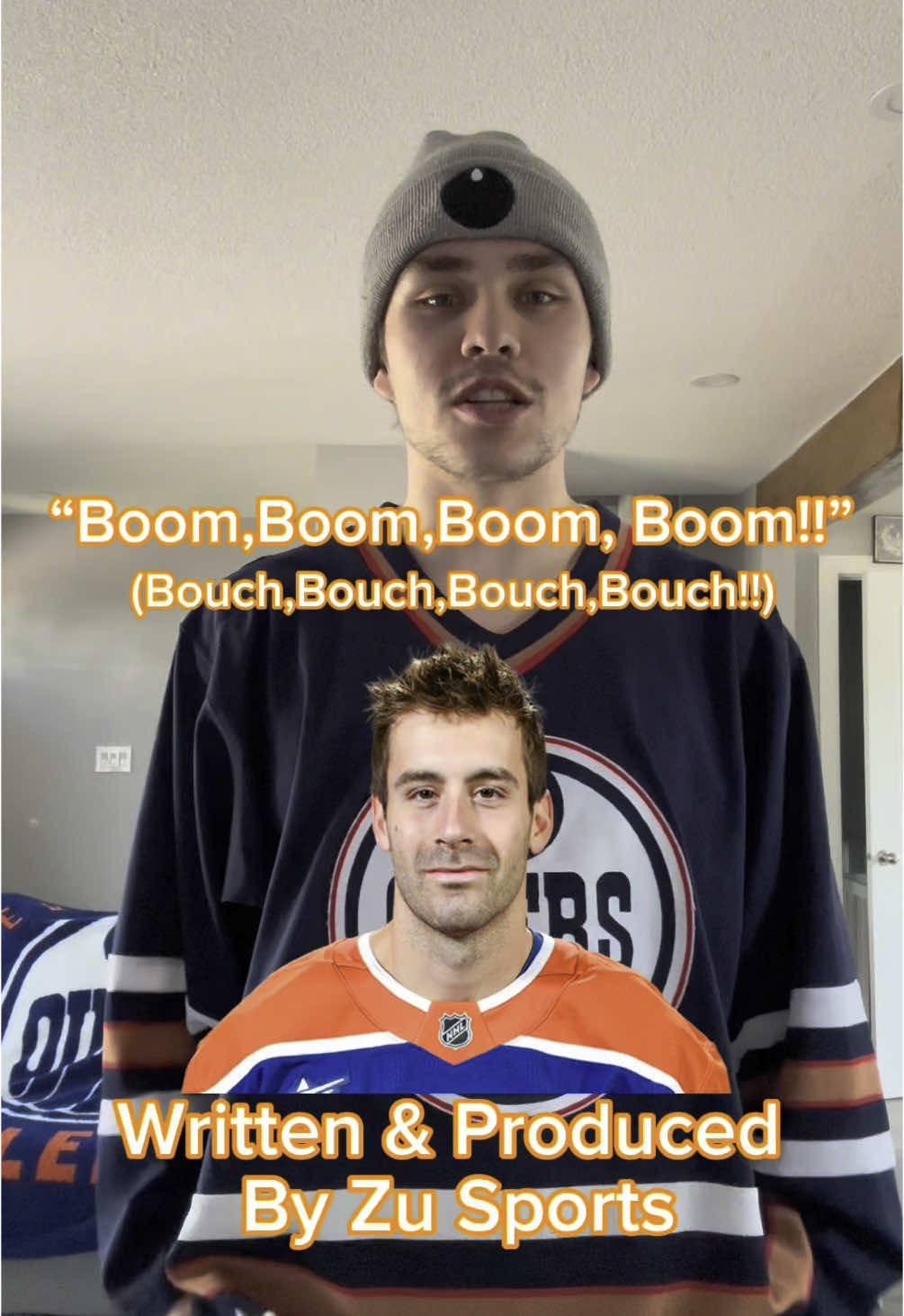 Bouch, Bouch, Bouch, Bouch!! By Zu Sports #oilers #edmonton #nhlplayoffs #NHL #hockey #edmontonoilers #lakings @Edmonton Oilers 