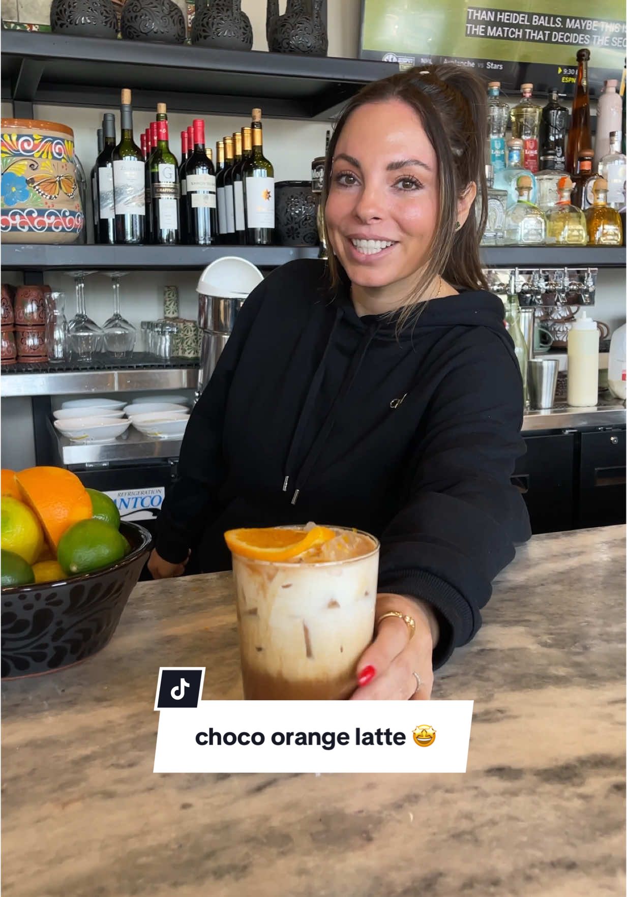 The Choco-Orange Latte is now available at Emilio’s 🤩❤️ come try one & let me know what you think! ❤️ #emilios #chocoorange #mexicanmocha #vegas #lasvegas #latte #breakfast #restaurant #mexican 