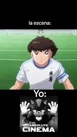 la mejor escena#tsubasa#hyuga#supercampeones#nankatzu#toho#wakashimazu