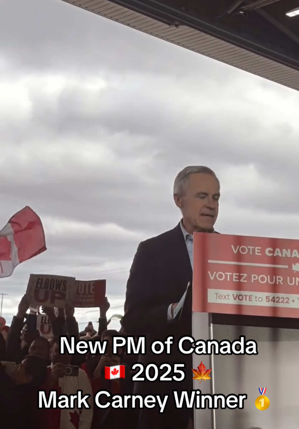 Mark Carney is Winner of 2025 elections #winner #liberals #liberal #toronto #yyz #toronto #markcarney #2025 #election #pierrepoilievre #ppc #conservative #looser 