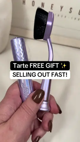 Tarte shape, tape concealer stick comes with a free blur brush today! #TikTokShopRestock #tartecosmetics #tartebundle #shapetape #concealer 