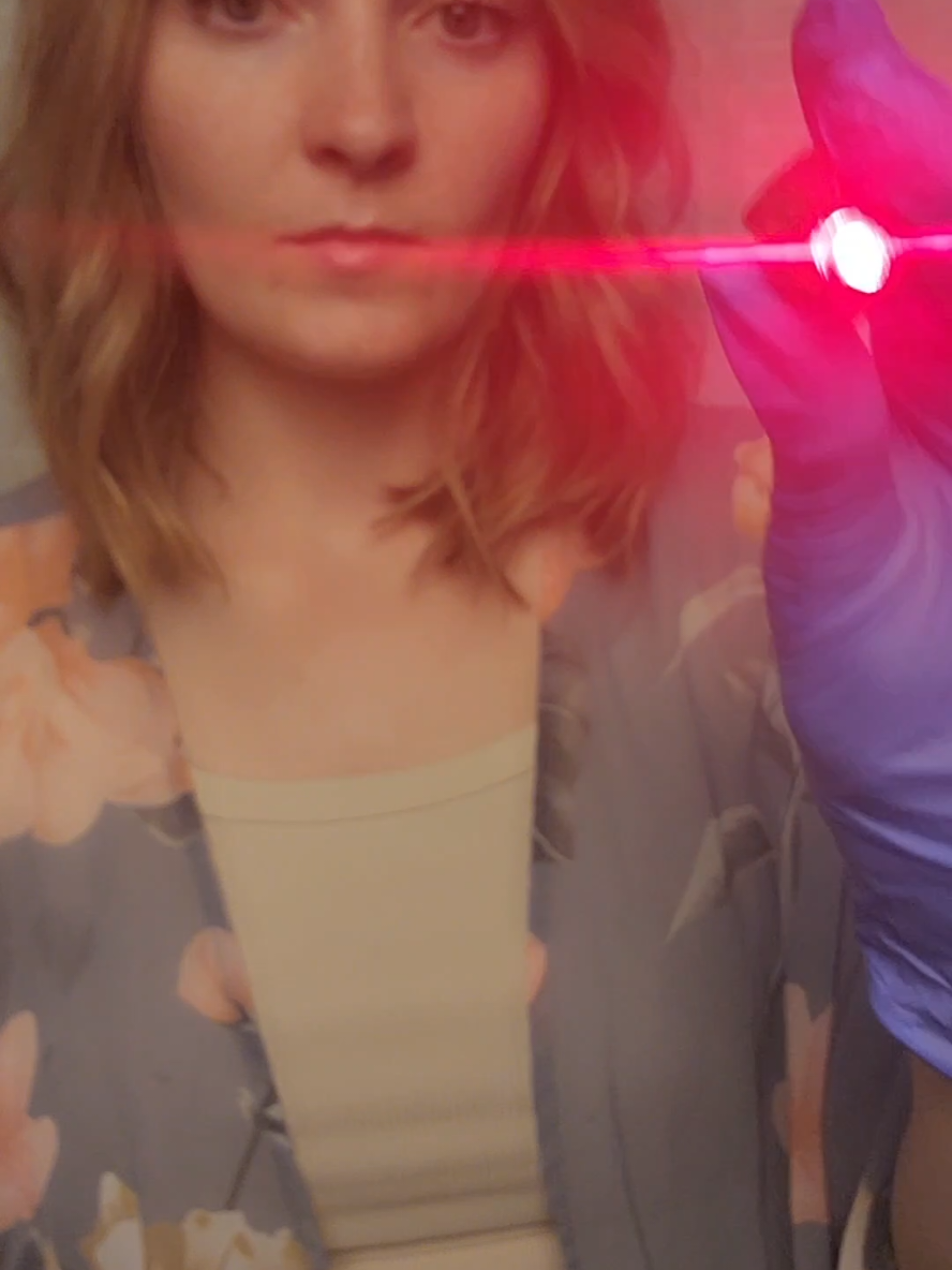 ASMR Cranial Nerve Exam #asmr #cranialnerveexam 