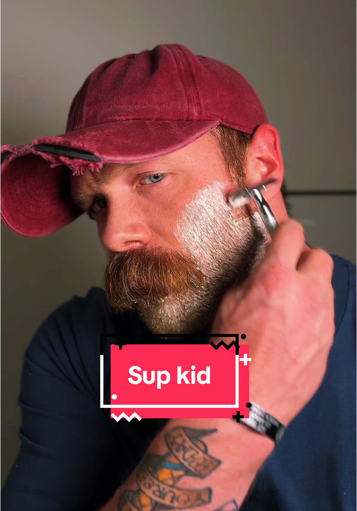 I cried so many times making this ❤️ #shave #sup #kid #father #advice #heart #life #listen #Love #hope #dad #parents #itsokay #proud #asmr #acceptance 