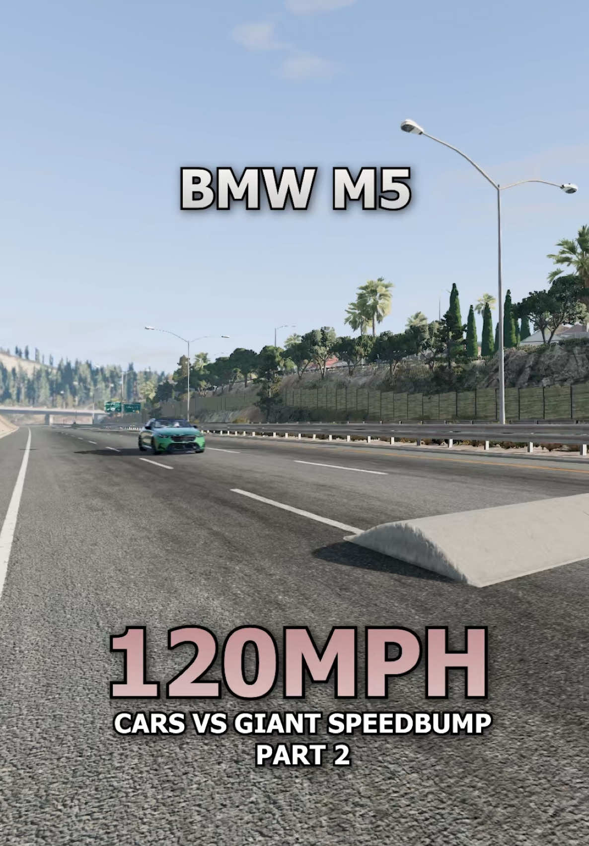 😱Cars VS Speedbump at 120MPH💥🚗 #fyp #viral #crash #foryou #foryoupage #beamng #beamngdrive #car #cars 