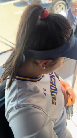 We are so hungry we can eat the bus driver🤣🤣🤣 @Widener Softball 