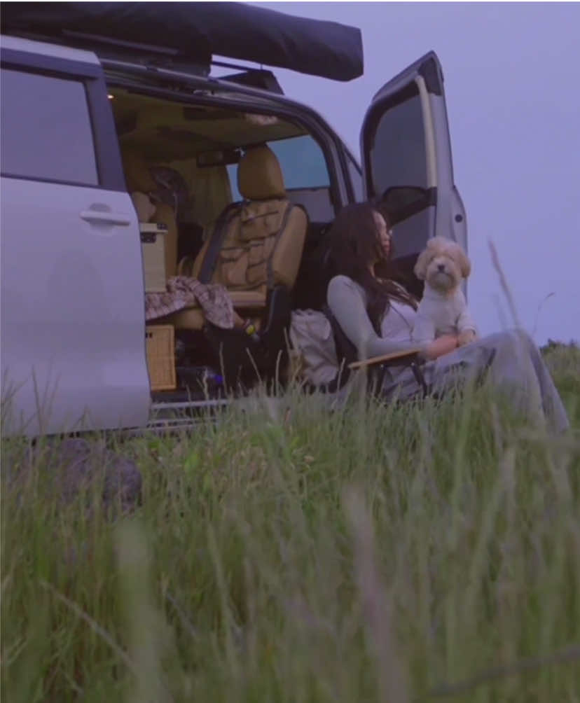 Pretty girl Camping in the car for a night on a peaceful beach. Eating seafood hotpot in the car #girlcamping #camp #camping #Outdoors #asmr #relax #Vlog 