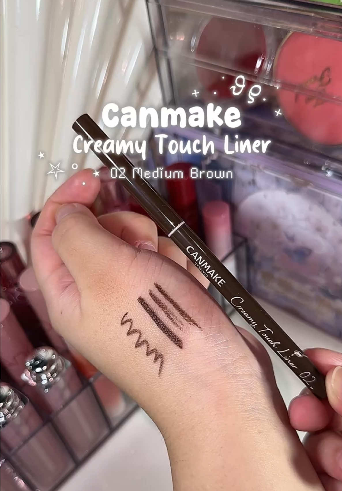 Product: @CANMAKE-SHOP Creamy Touch Liner in 02 Medium Brown : : Use my YesStyle + OLIVEYOUNG + Flower Knows code for a discount <3 — ECLAIR03 Use my Stylevana code for a discount too! — INF10PECAN : : : : : #pecaneclair #canmake #jbeauty #makeup #japanese #Eyeliner #cute #pretty #aesthetic #fypシ゚ #moots #yesstyle #yesstyleinfluencers #viral #trend 