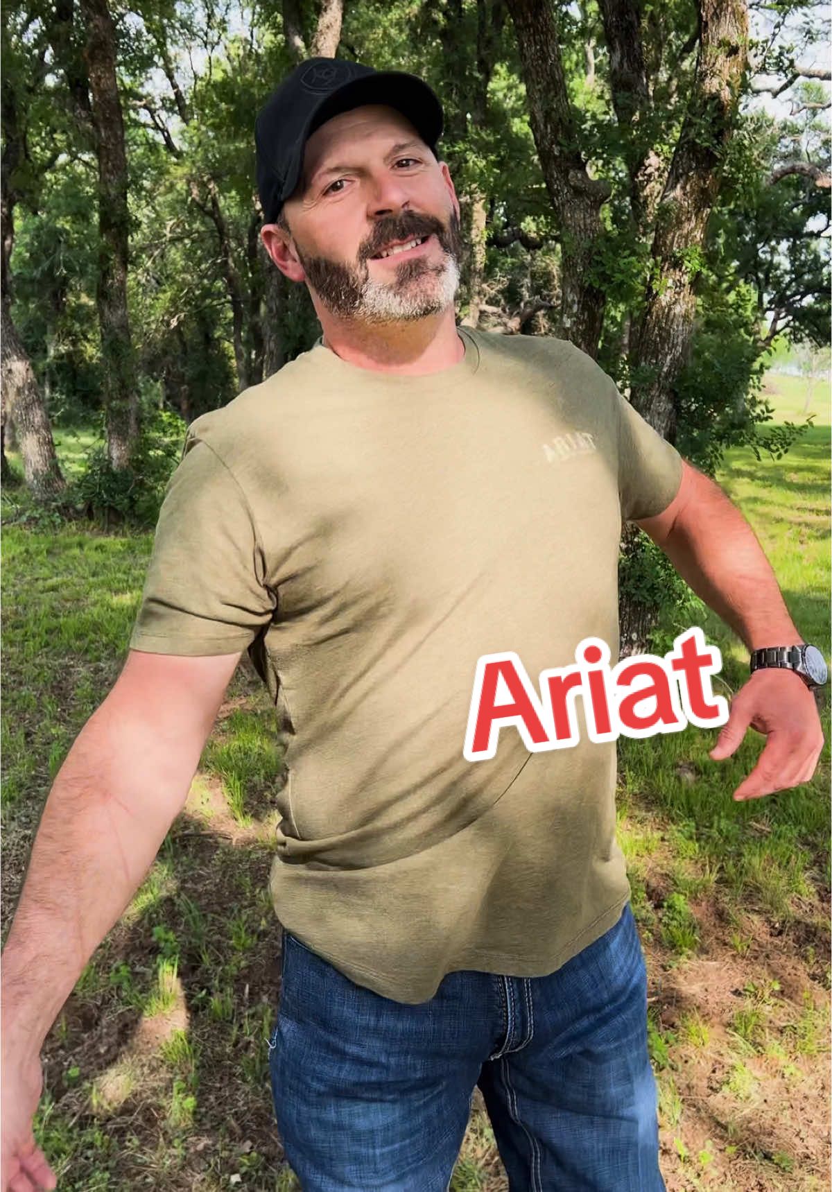 There she goes…hopefully she comes back with more @Ariat 