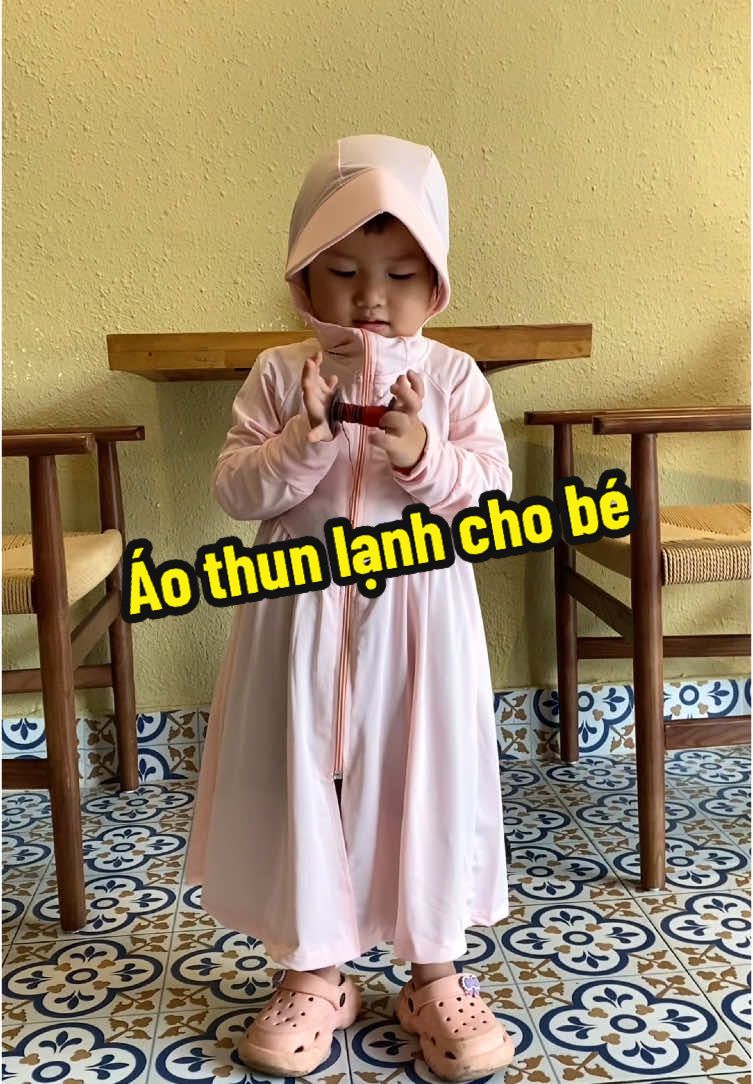 Áo chống nắng thun lạnh cho bé #review #aochongnangchobe #quanaotreem #ngocreview 