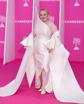 Serving style and star power — Nicola Coughlan reigns supreme on the Canneseries International Festival pink carpet. #darellawhitestone  #NicolaCoughlan  #filmpremiere #styleinspo #styletips #fashiontiktok 