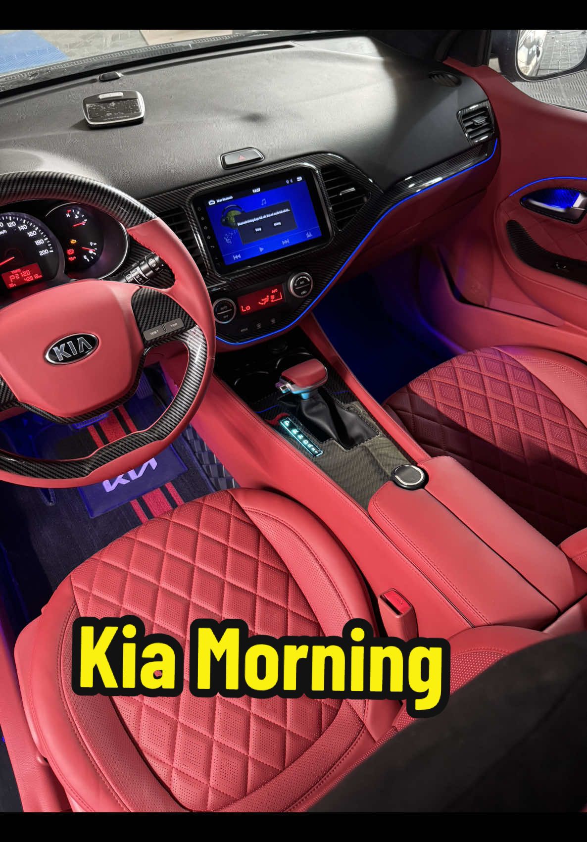Bệ tỳ tay kèm cửa gió điều hoà sau Kia Morning 2020 #minhquanauto #betytayoto #saigon #kiamorning @Minh Quân Auto_Bệ Tỳ Tay Ô Tô 