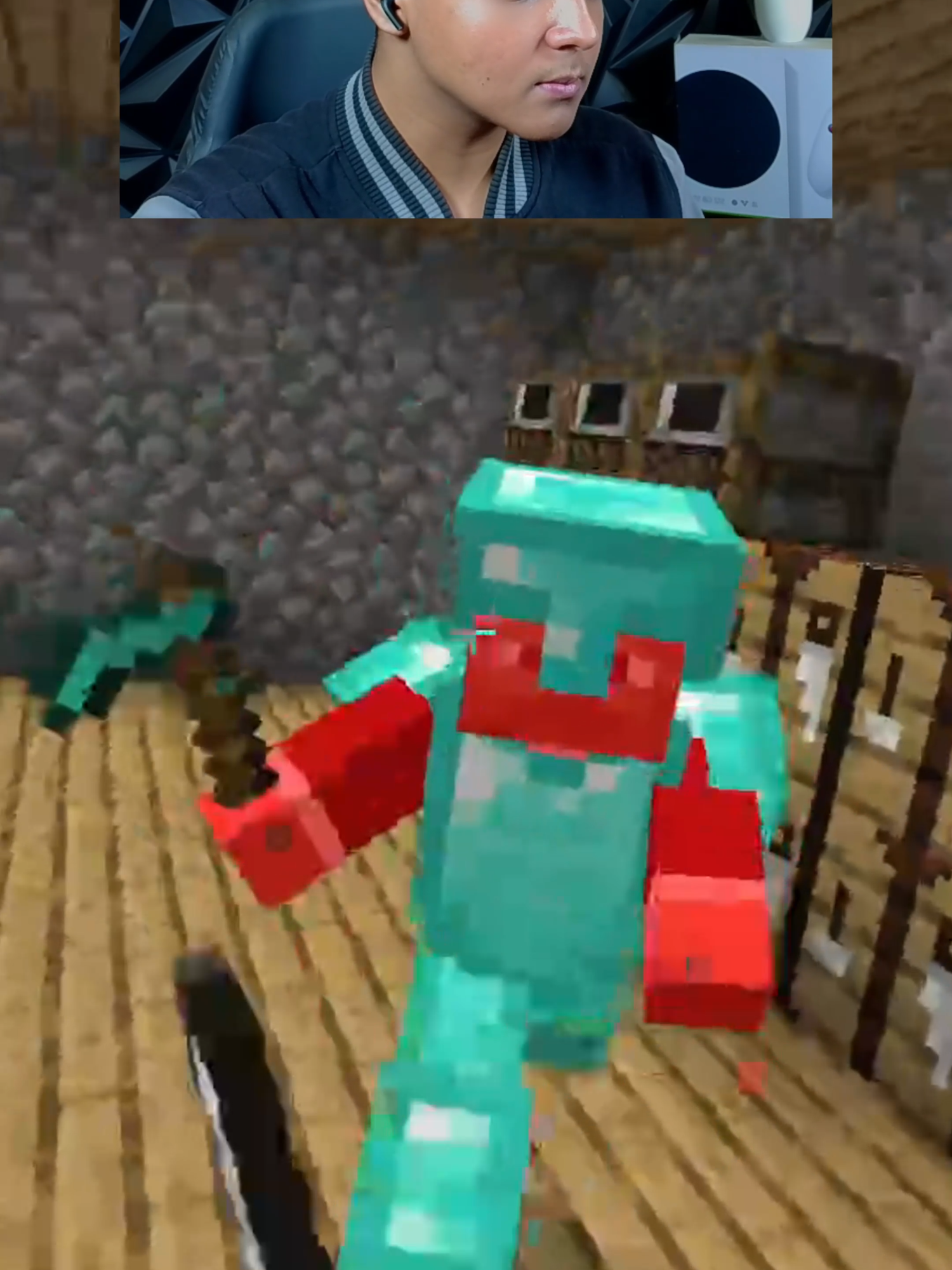 MI AMIGO EN EL QUE MAS CONFIO... #Minecraft #Humor #minecrafters #minecraftbedrock #minecraftmemes