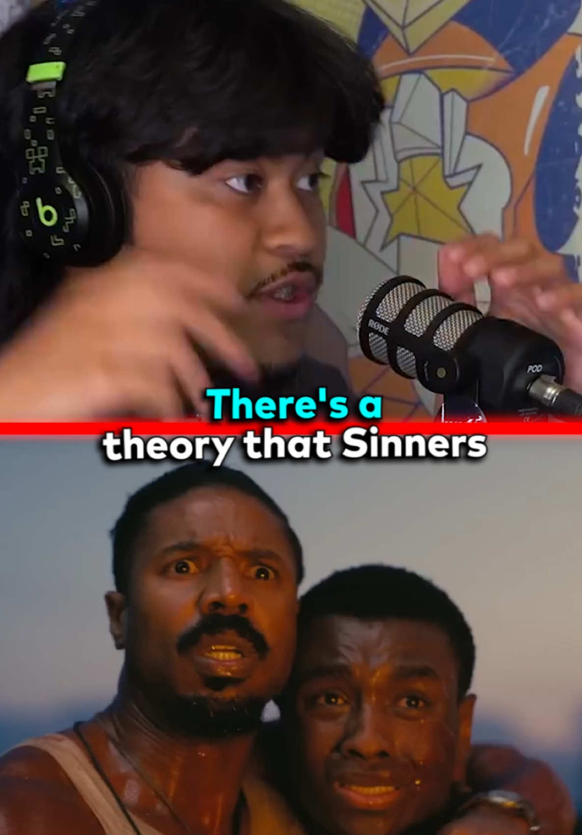 Sinners Movie Theory 😱 #fyp #podcast #jumpersjump 
