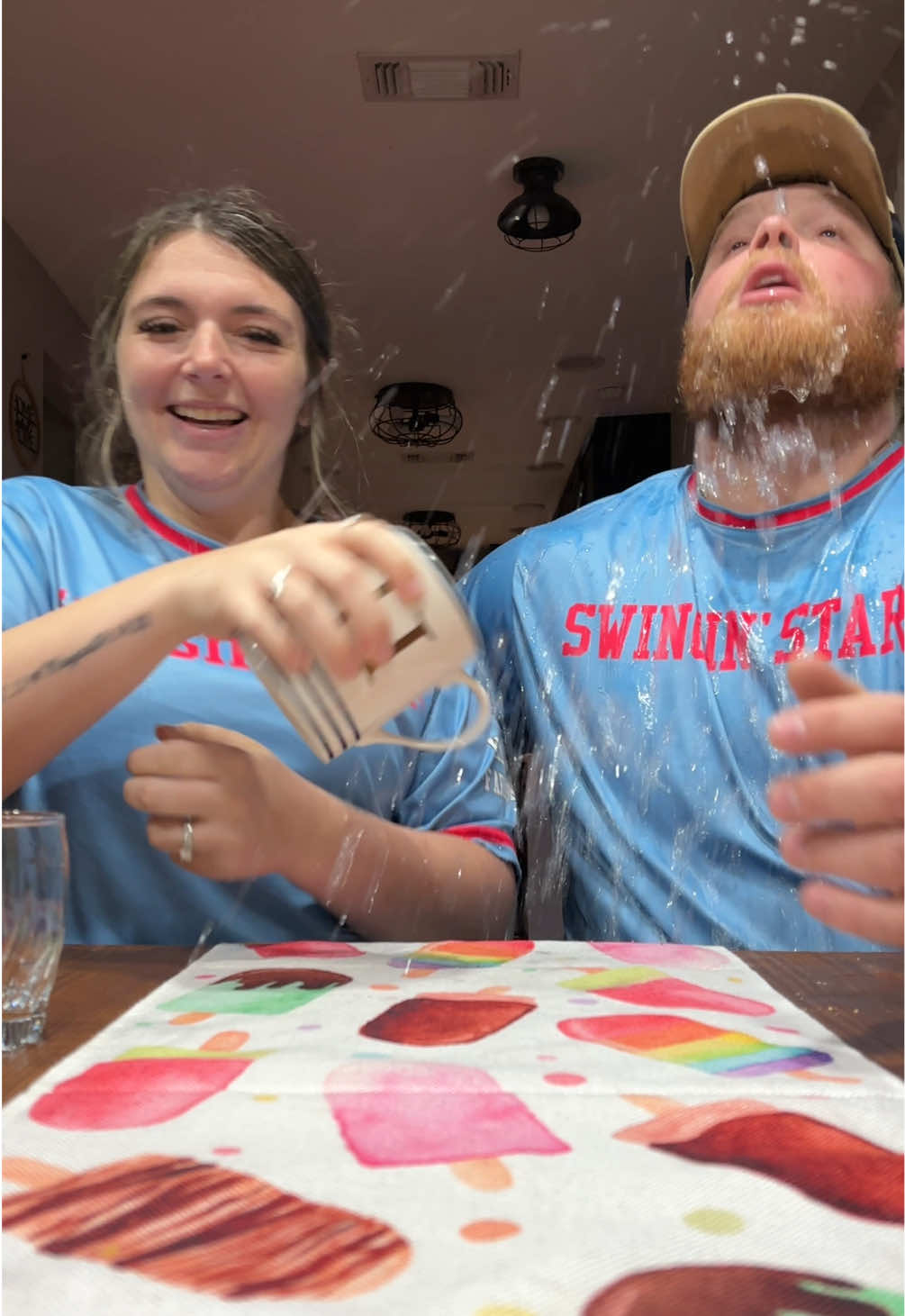 I guess the water was salty🤣 #couplehumor #comedy #funny #marriedlife #husbandwife #Love #couplecomedy #lol #prank #humor 