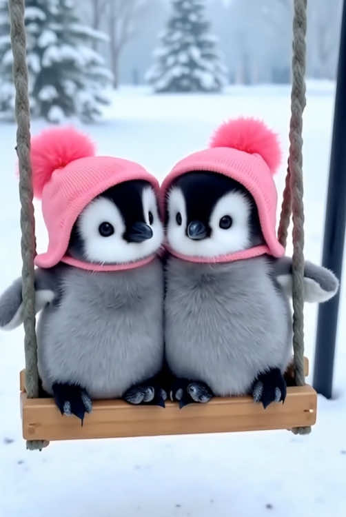 So happy! #creative #ai #new #funny #fun #cute #interesting #Penguin #healing #cuteness #cuteanimals #cutebaby #cutelove #cutelover 