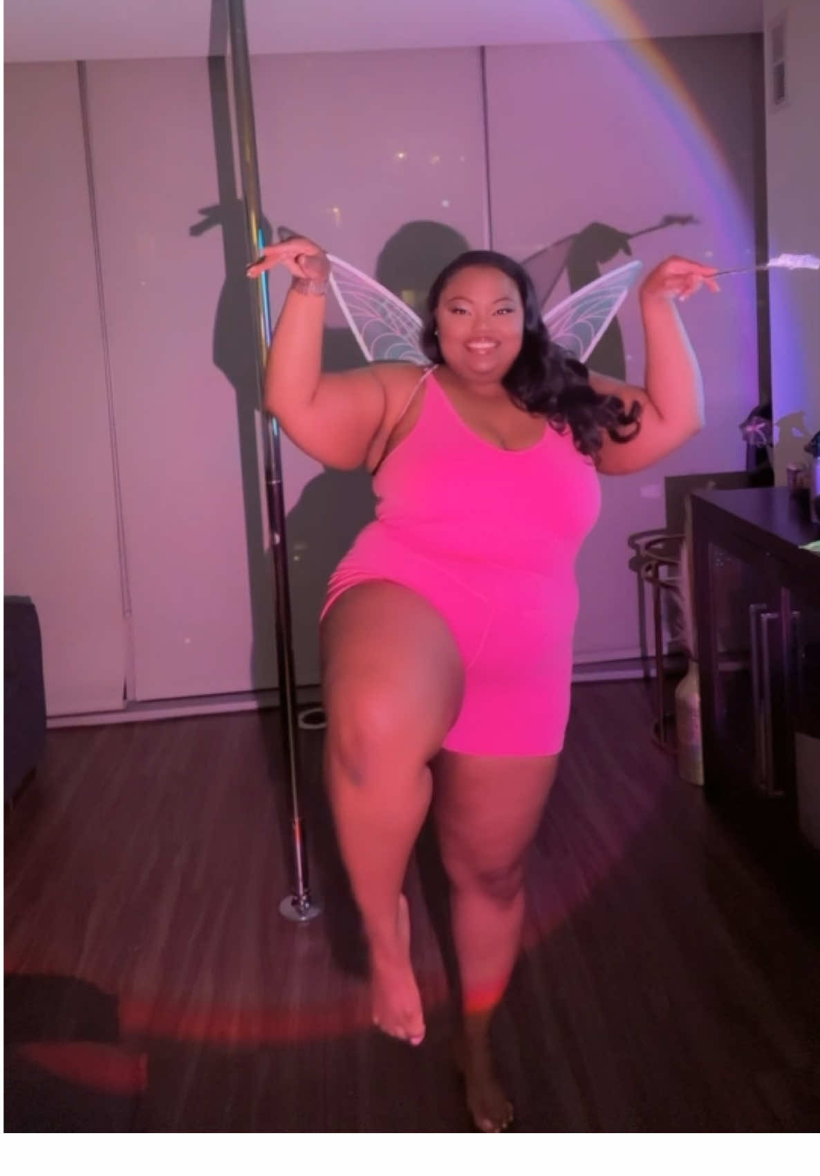 She was a fairy! 🧚🏾‍♀️🩷