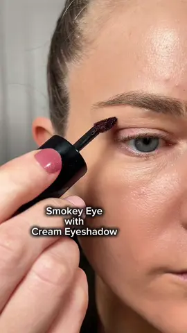Smoke Eye Tutorial with Cream Eyeshadow!  @Armani beauty and @about-face beauty cream eyeshadow  @Ravie Beauty blush #smokeyeye#smokeyeyelook#smokyeye#smokyeyes#smokeyeyemakeuplook 
