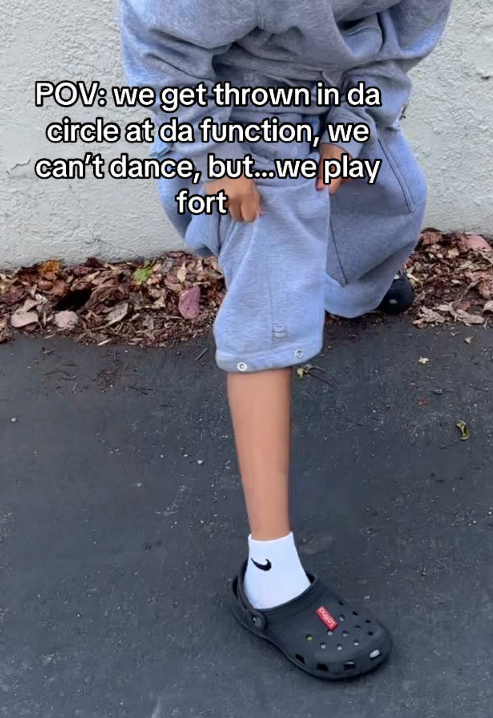 I present a TikTok with my camerawoman #fyp#fypシ #fortnite#renegaderaider#function#wegetdown