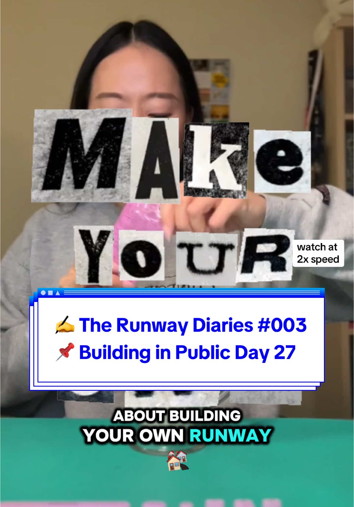 Day 27 of building my dream media company publicly 💅 5 minutes from breakthrough 🧠 5 seconds from burnout 🫠 ✅ 5 newsletters @beehiiv  ✅ 5 The Artist's Way Livestreams @Doechii  ✅ 4 Monday Mukbangs @Crypto Magic Hour @Hito @MuseHaus  ✅ 4 Fashion Tech Tuesdays @stellaachenbach @Taylor Starr  ✅ 1 Runway Roundtable @Decentraland @Epic Playdate  ✅ 1 Podcast with Ivy League prof  Hot chocolate 🍫 + @The RealReal surfing helps me survive aunt flow 😂 What are you building? Drop it 👇 Watch The Runway Diaries #001 @Janey | Beauty Fashion Tech AI  Episode #002 @Janey | Beauty Fashion Tech AI  @Morning Brew  @Trader Joe's @CMU @Rare Beauty @Huda Beauty @Ulta Beauty @OpusClip @descriptapp @Women and Weapons @Yankees @Newera @Hershey’s  #buildinpublic #storytime #storytelling #vlogging #digitaldiary #minivlog #Vlog #creatorsearchinsights  build in public, story time, storytelling, vlogging, digital diary, vlogging, vlog, mini vlog, digital diary