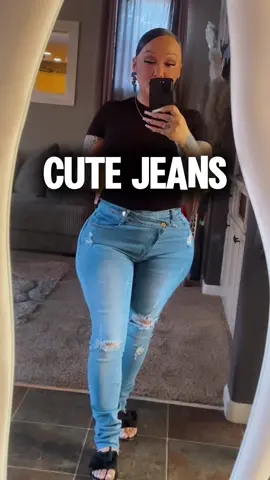 Cute jeans on sale $20 #tiktokshop #tiktokshoprestock #shoptiktok #cutejeans 