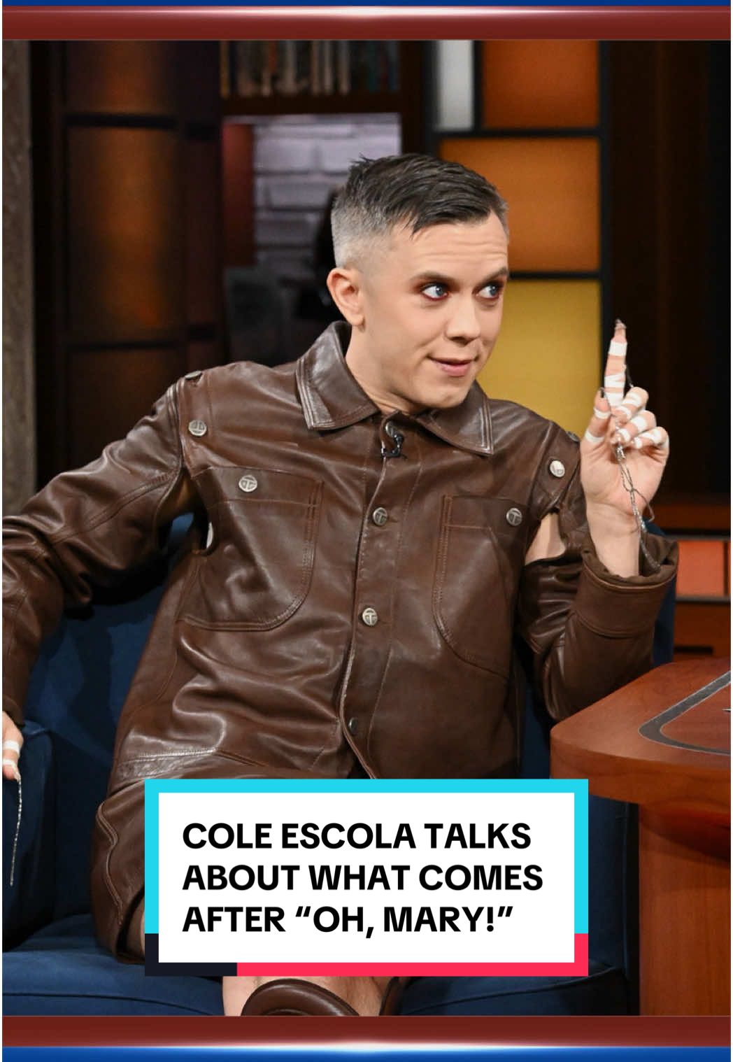 What comes after @OH, MARY! on Broadway? For @Cole Escola, it’s playing a “straight guy.” #Colbert #ColeEscola