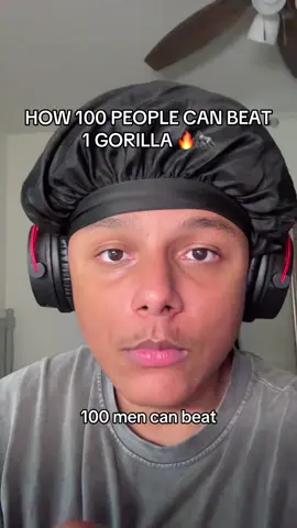 I Created the biggest crossover of communities for the 100 men vs 1 Gorilla 🦍 😭 #vexbolts #packgod #100menvs1gorrila 