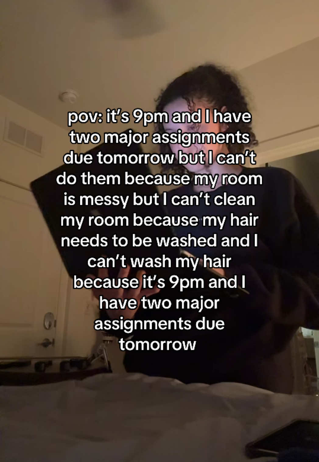 so instead of doing any of that I’ll just scroll and panic