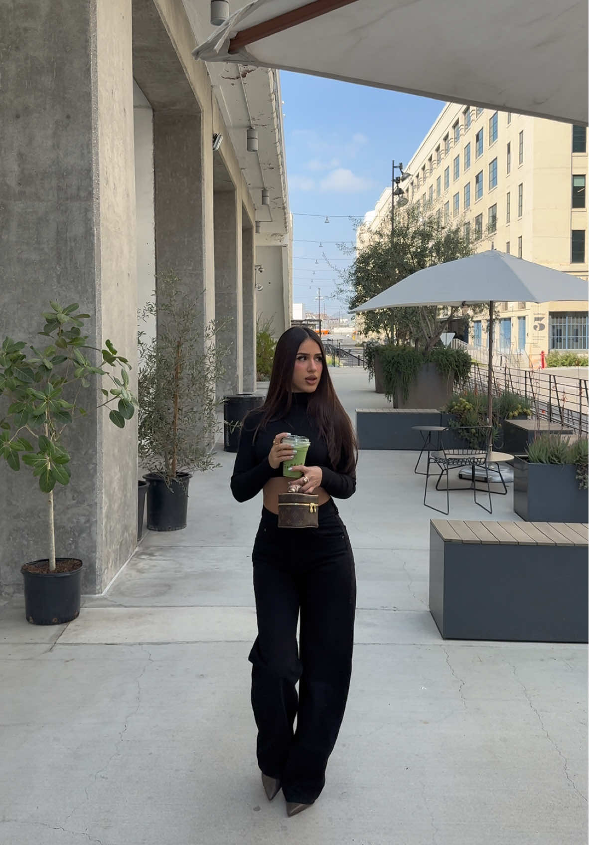 All black fits till I die 🖤 #OOTD#zara#rowdtla