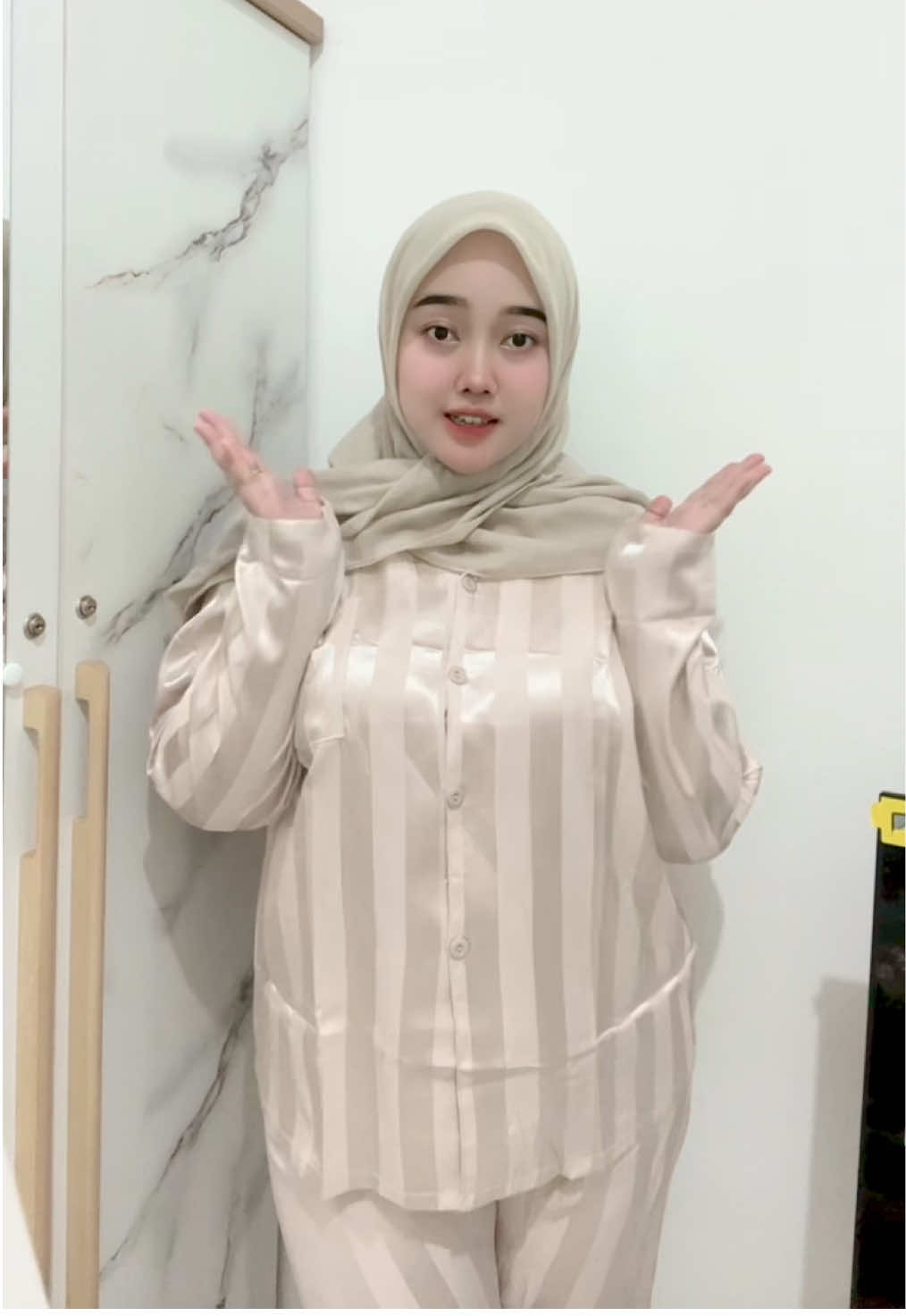 nemu piyama hijab friendly buat jajan ke indomaret depan komplek😋 #piyama #bajutidurwanita #fyp 