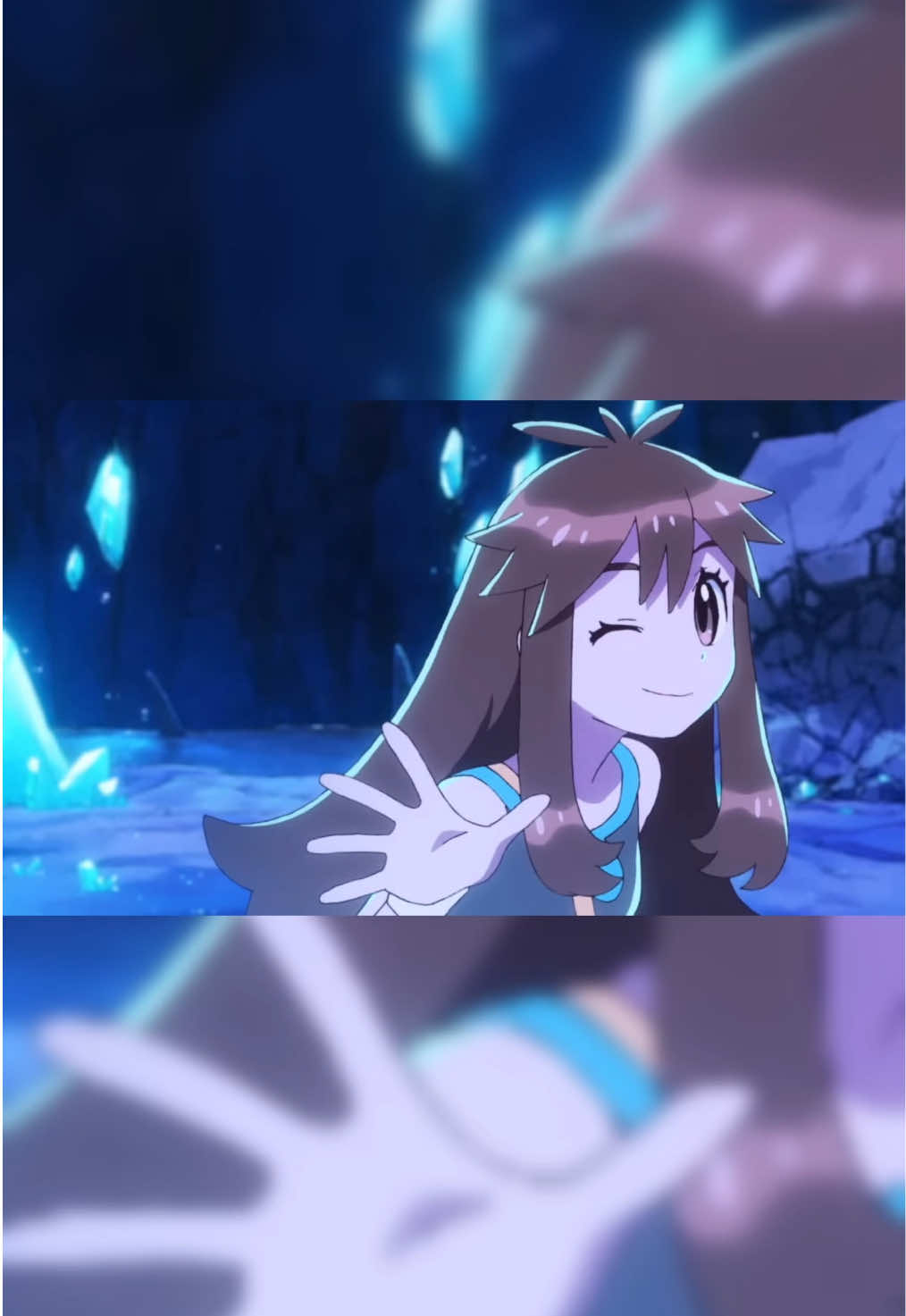 Green is such a cute character! ✨💚 This is Green in Pokemon Evolutions!  #pokemon #edit #anime #anipoke #fyf #fyp #tiktok #green #animeedit 