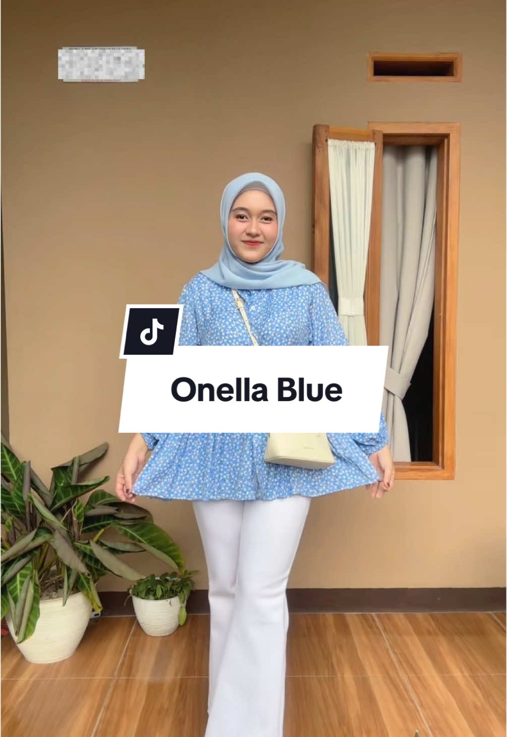 Onella Blue Cantik masih ready cusss hati-hati kehabisan ya 🥹💙✨ #outfithijab #outfitcheck #atasanwanita #rayonpremium #blouserayon #blousewanita #rekomendasioutfit #fyp 