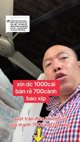 Trả lời @Trịnh Văn Thông làm kinh doanh thì phải sáng tạo chịu khó. cái gì cũng qua sàn thì còn cái nịt