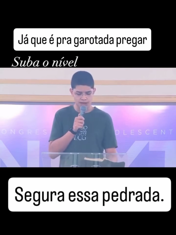 A diferença de um jovem cheio do Espírito Santo pregando  #jovempregador #jovens #jovensadoradores #jovemcristão #jovenscristaos 