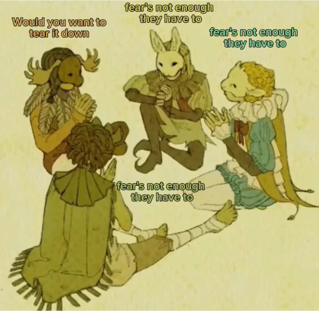 THEIR LAUGHS ARE SO CUTE 🫶 [ #THELARK ] #yaelokre #kingsley #clementine #clémmie #cole #perrine #playwright #cooper #colentine #keathósk #fyp #fy #foryou #foryoupage #wonderfolk #harpyhare #andthehound #neaththegroveisaheart