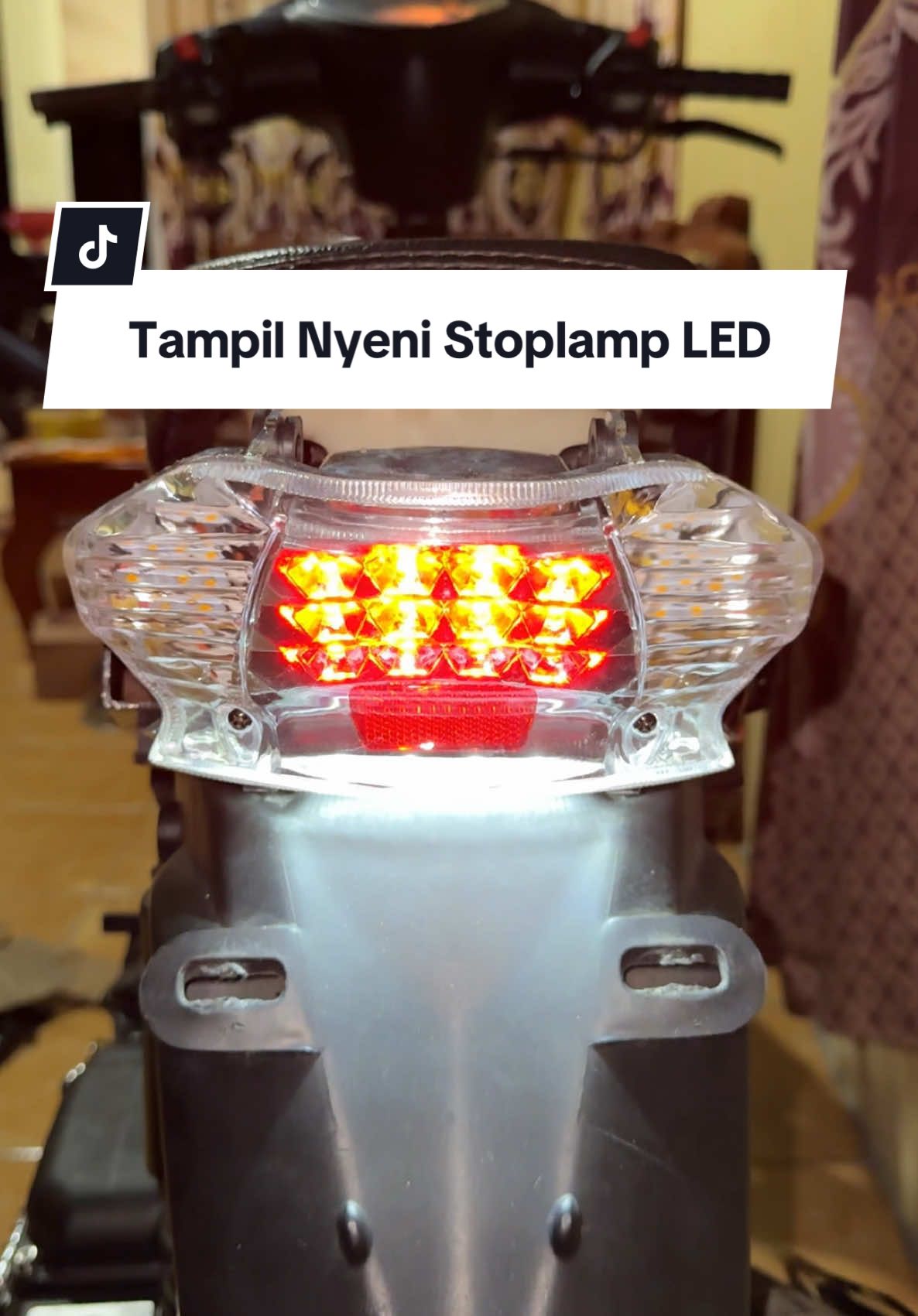 Tampil nyeni dengan stoplamp full led #stoplampmio #stoplampmioled 