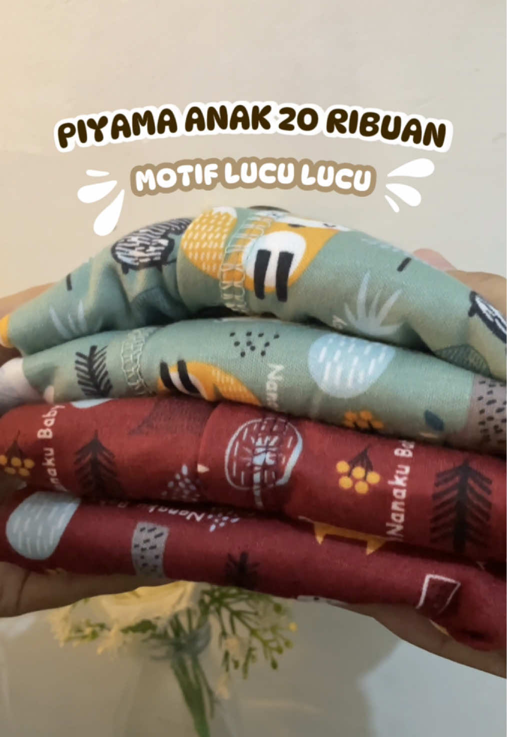 Buruan co bun murah tapi  bahannya gak murahan lembut gak panas 🥰 #piyamabayi #nanaku #bajubayinanaku #setelanpanjangbayi #bajuanak #bajupanjanganak #bajutidurbayi #setelanpanjanganak #perlengkapanbayi #perlengkapananak #fyp  