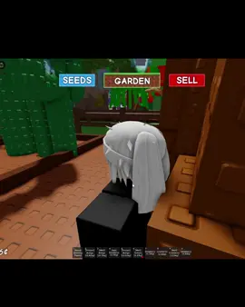 The plant is hungry. Grow a Garden 🗣️💀 #Growagarden #robloxfyp