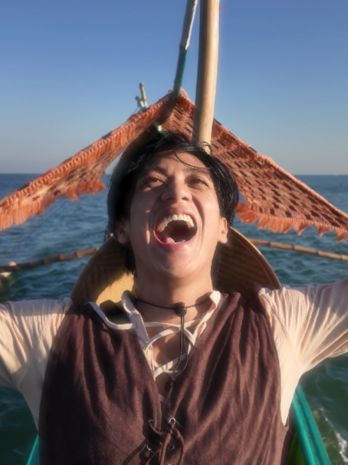 Stefano finally laughed