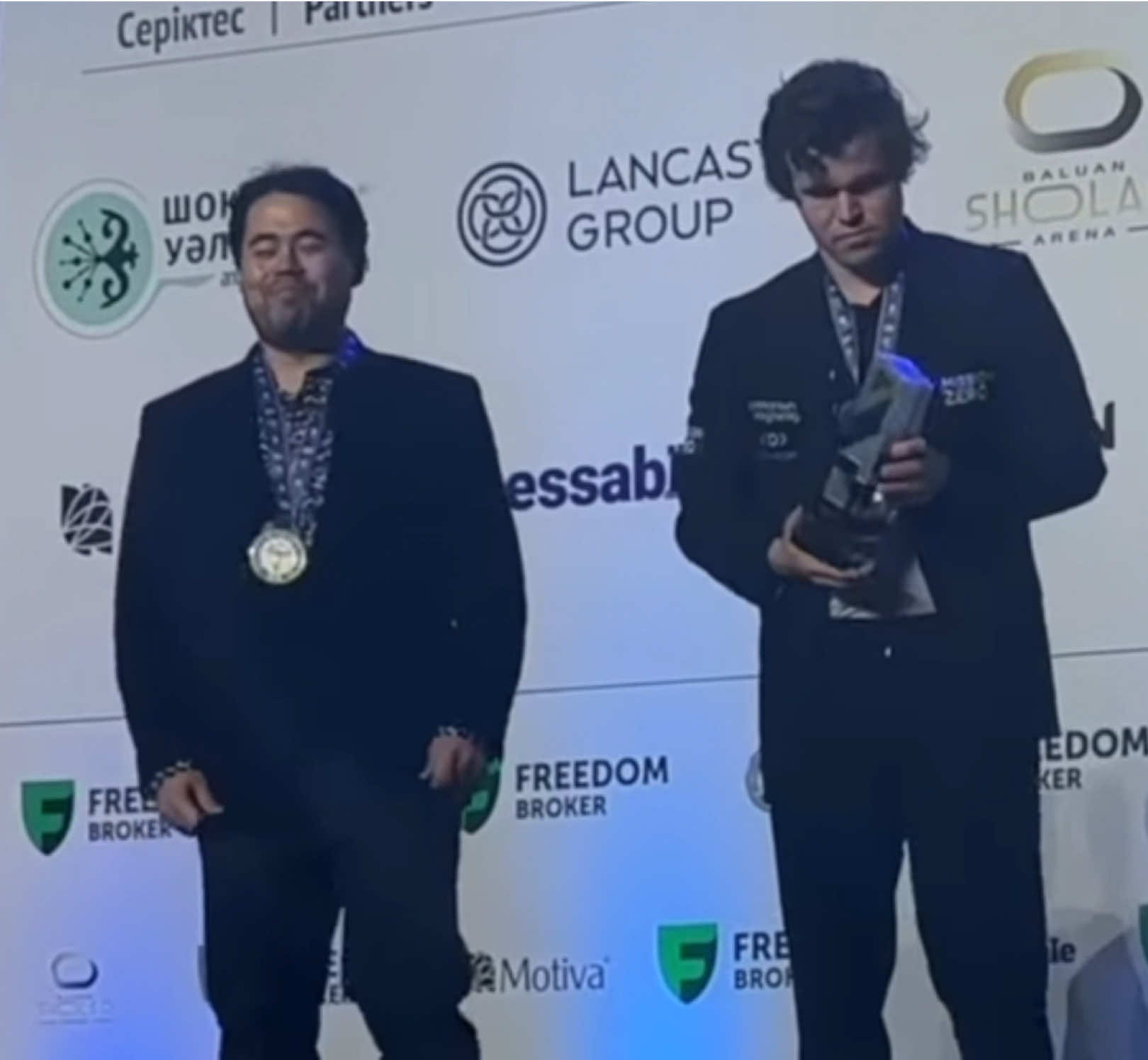 the most iconic duo in chess .  . . #chess #chesstok #edit #hikaru #hikarunakamura #hikaruedit #hikarunakamuraedit #fyp #magkaruedit #magnus #magnuscarlsen #edits #fy #chesstiktok 