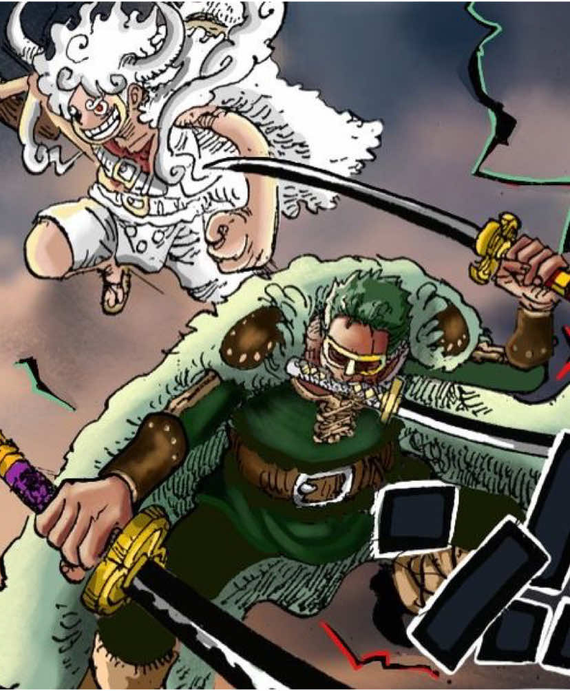 “jangan harap bisa melawan kapten kami”🥶#zoro#luffygear5 #zorovslucci#onepiece#animeonepiece#animeedit  