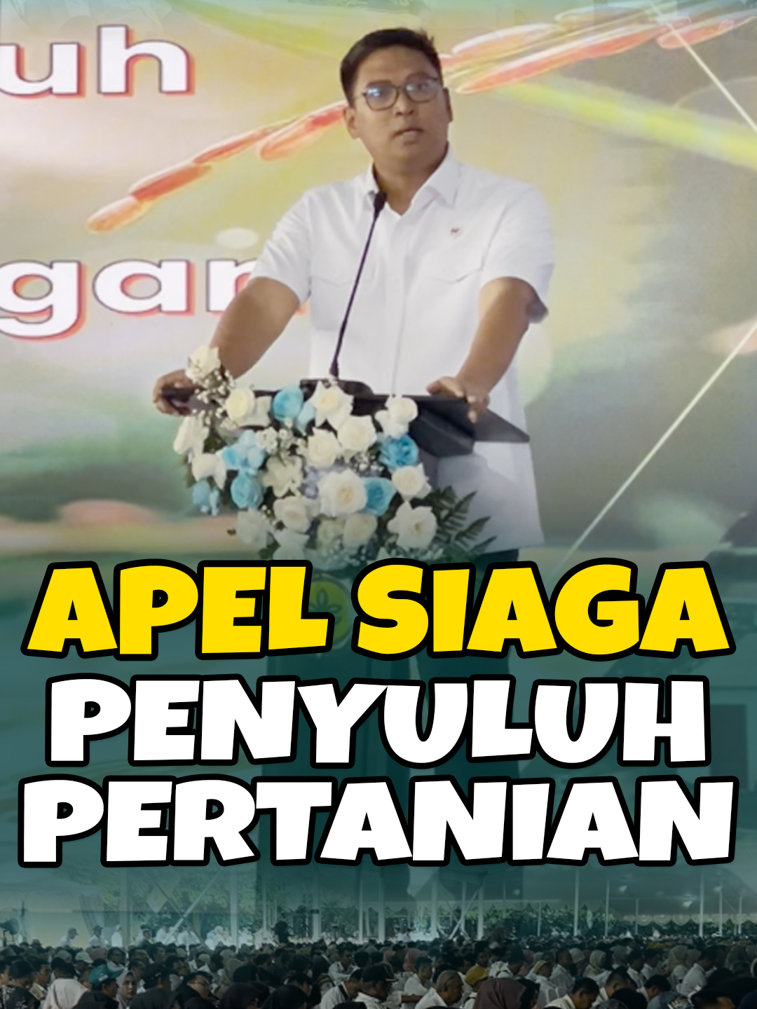 𝗔𝗽𝗲𝗹 𝗦𝗶𝗮𝗴𝗮 𝗣𝗲𝗻𝘆𝘂𝗹𝘂𝗵 𝗣𝗲𝗿𝘁𝗮𝗻𝗶𝗮𝗻 Ketika rumah kita bertambah luas, maka tanggung jawab kita juga bertambah besar. Kini, seluruh penyuluh pertanian disatukan di bawah satu atap: Kementerian Pertanian. RP naik, PR juga naik. Semangat ! -DAR- #otwswasembada #swasembada #kitapastibisa #masdar #kementan #kabinetmerahputih #prabowo #penyuluh
