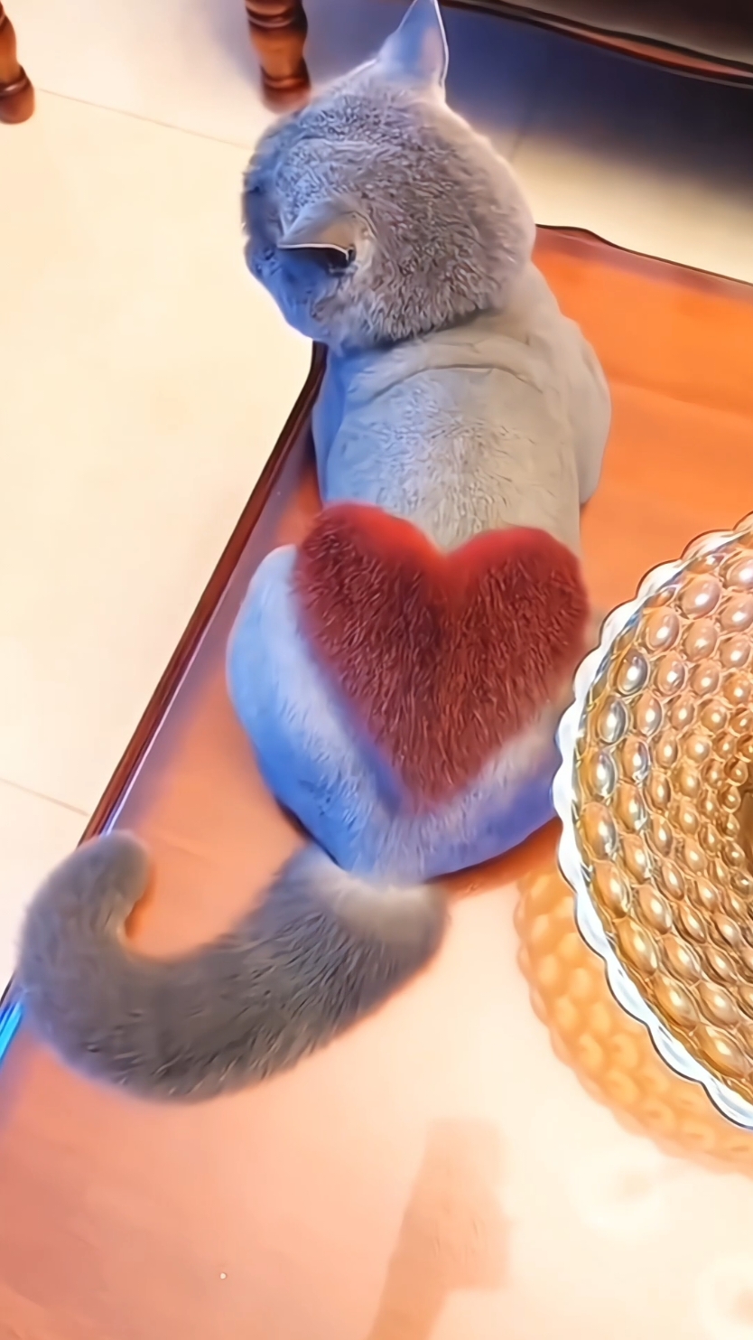 After I shaved its hair 🤣🤣 #pet #cat #dog #cute #animals #foryou #fyp 