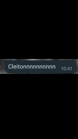 Hahahaha que isso Cleitinho 