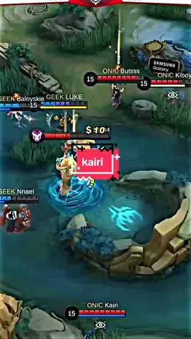 Best moments lancelot Kairi escape 😈😱 #kairi #onicesport #mobilelegends #mlbb #fypシ゚ 