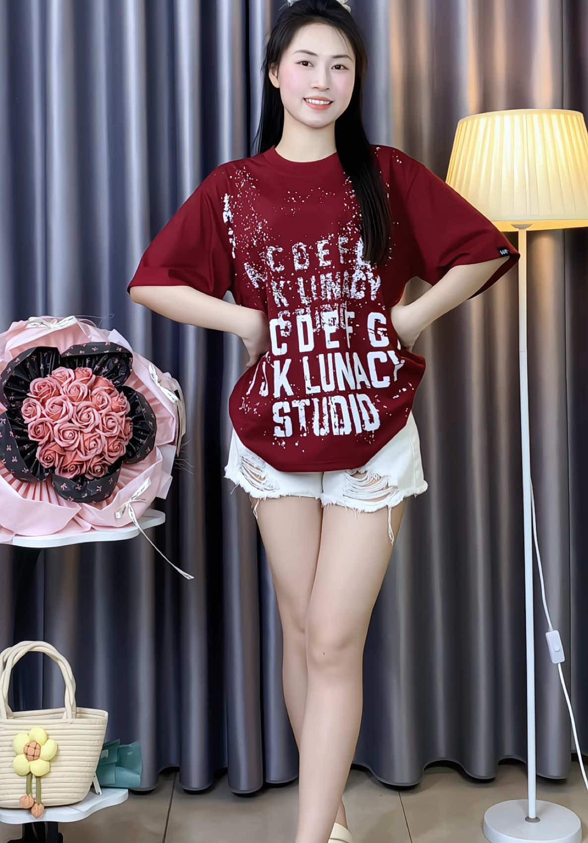 Áo thun form rộng xinh #aothunformrong #reviewlamdep #review #phoidoxinh #thoitrangnu #reviewquanao #unboxing #muataitiktok #thuydung_m58 