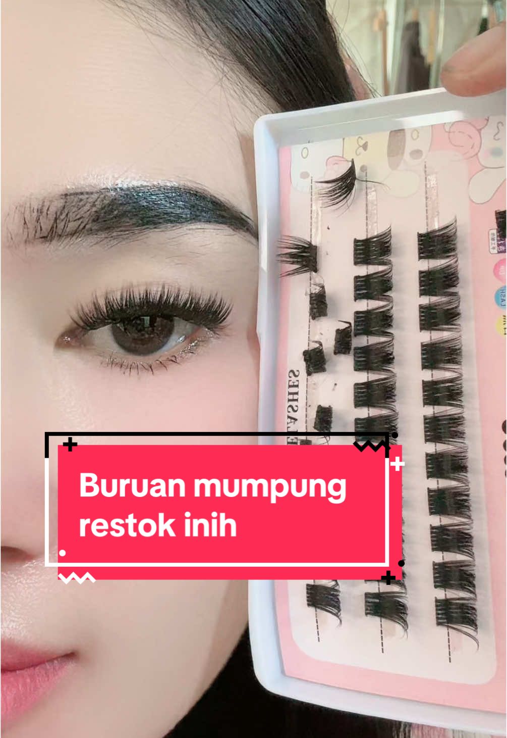 Cluster volume#fyp #eyelashextensions #eyelashsendiri 